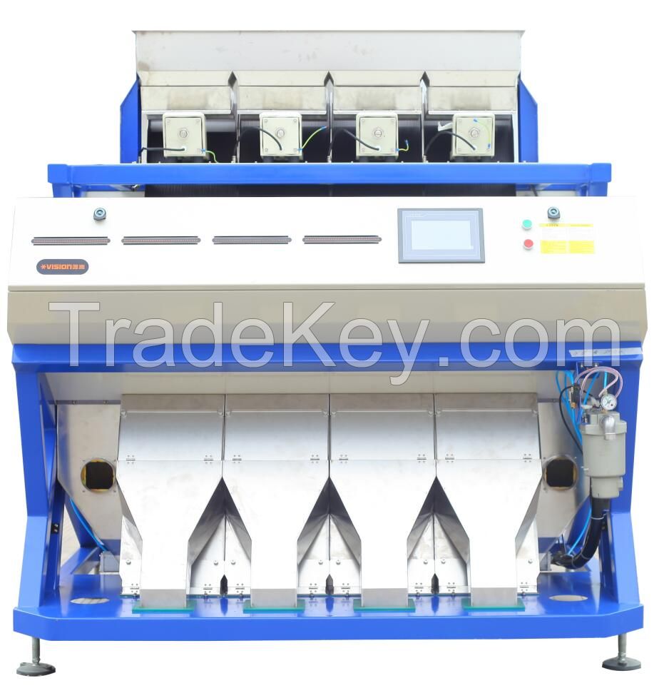 Recycling Plastics color sorter machine