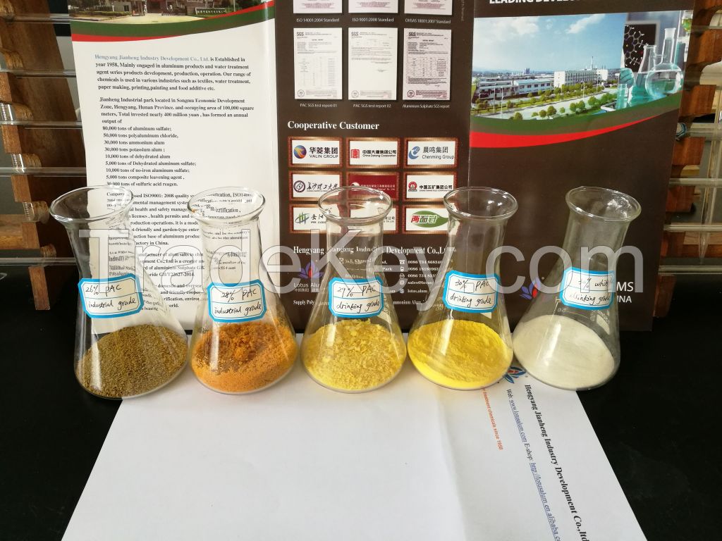 Indutry water treatment agent polyaluminum chloride/PAC