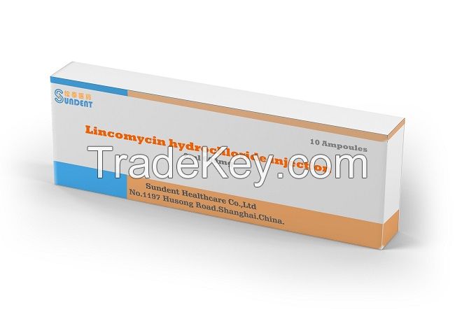 Lincomycin injection 600mg2ml USP BP CP