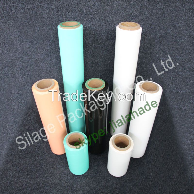 Hot Sale plastic Film,Packing Film for Baler,Good Tensile Strength Opaque Film for Netherlands 