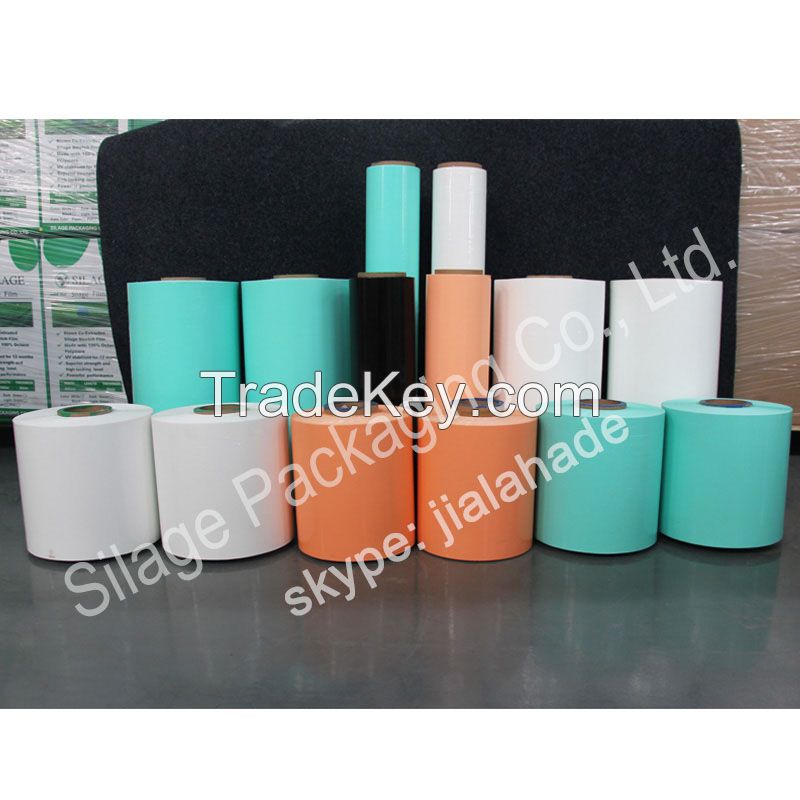 Professional Factory, Silage Wrap Film, Round Stretch Film, alfafa bale film, plastic farm film