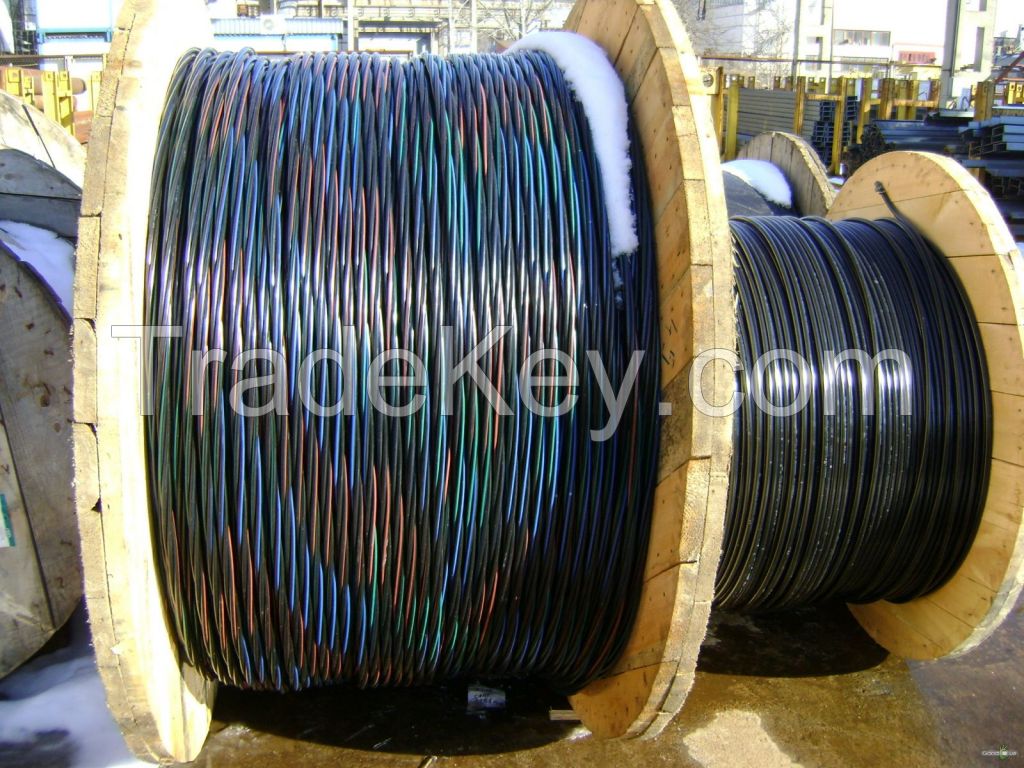 Self-supporting insulated wires SIP