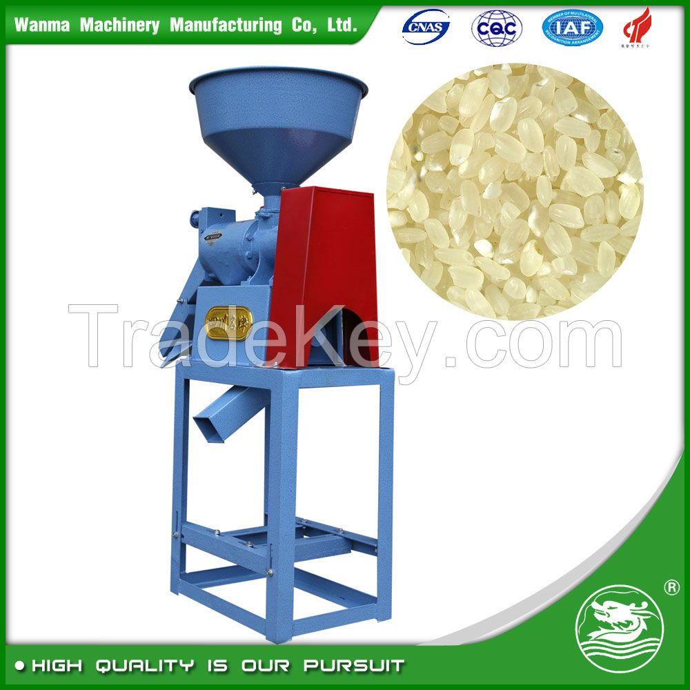 WANMA0003 High Capacity Single Auto Mini Rice Milling Machine