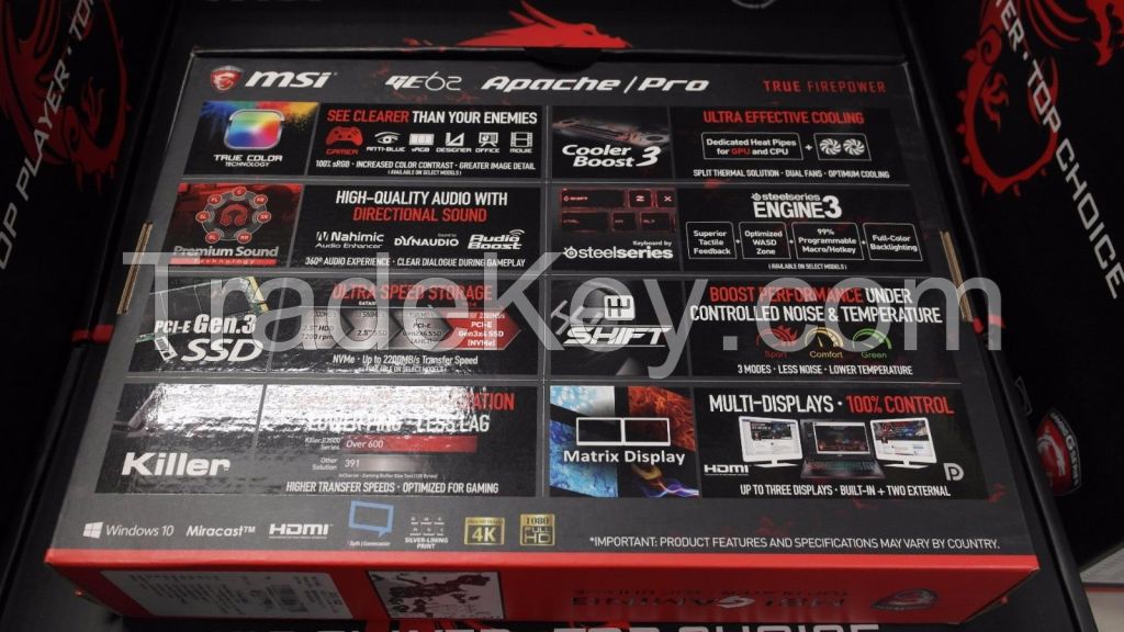 1 Year Warranty MSI 17.3" GT72S Dominator Pro G-041 Gaming Notebook