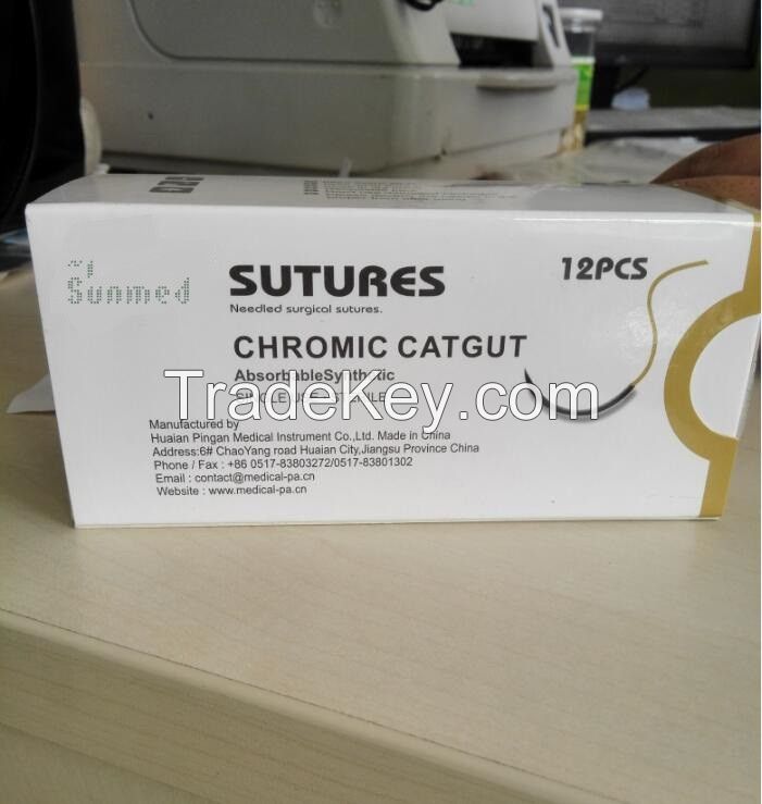 Absorbable Surgical Sutures, U.S.P.  Chromic Catgut Chromic Catgut SUT