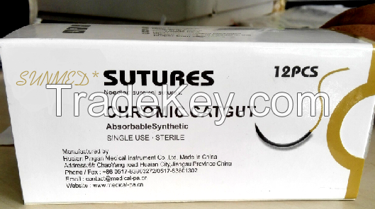 Absorbable Surgical Sutures, U.S.P.  Chromic Catgut Chromic Catgut SUTURE