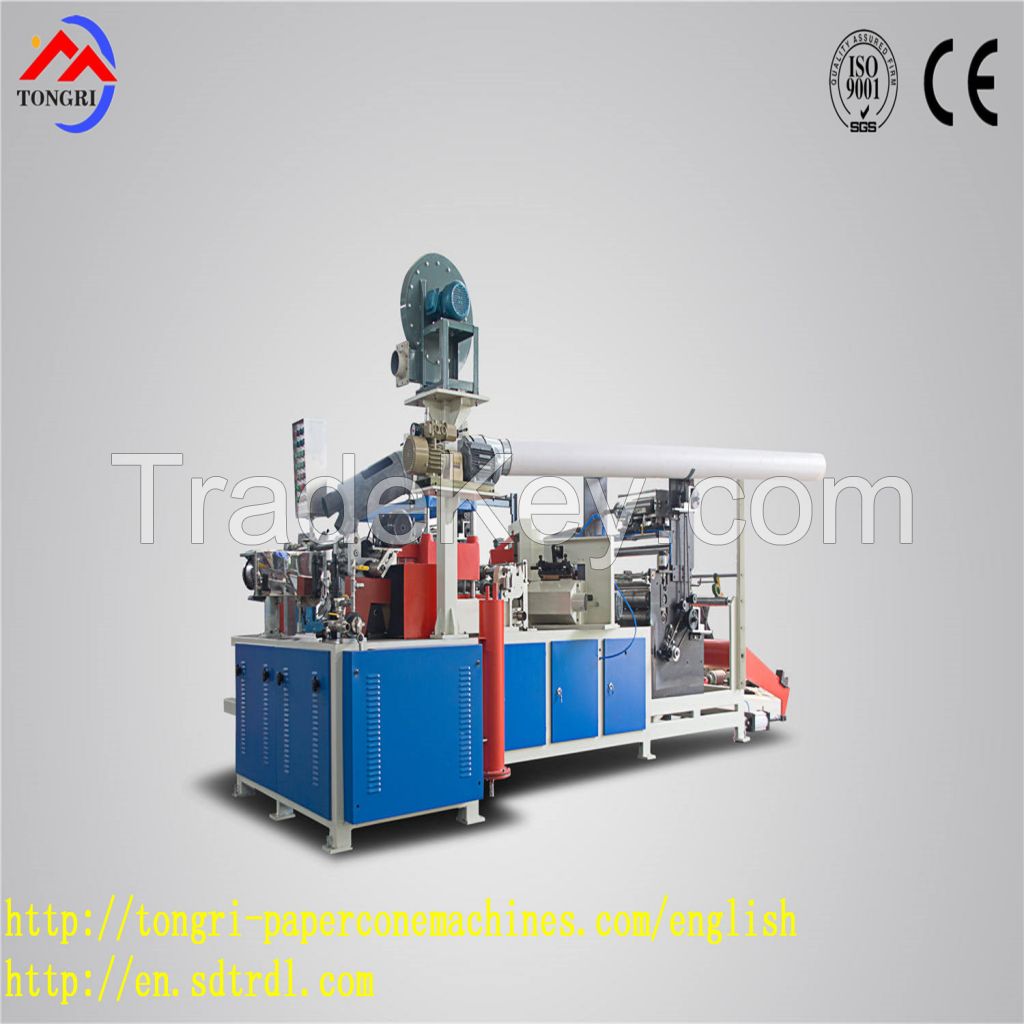 Full automatic conical paper tube production line