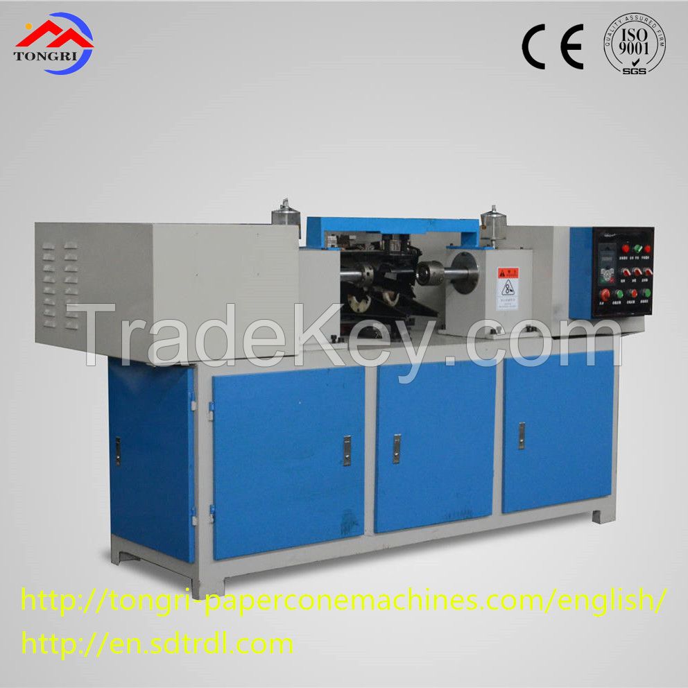 Semi-automatic spiral paper tube production line