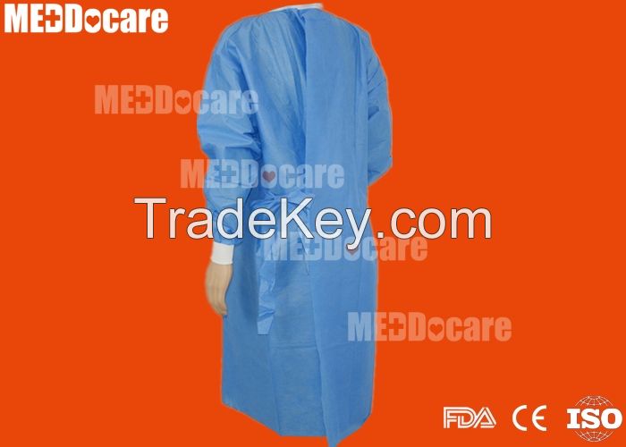 Hospital Medical Sterilized Disposable Scrubs Surgeon Surgical Gown