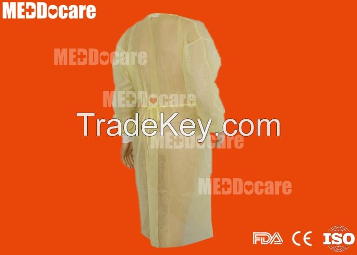 Disposable Medical Patient Nurse Gown Isolation Gowns