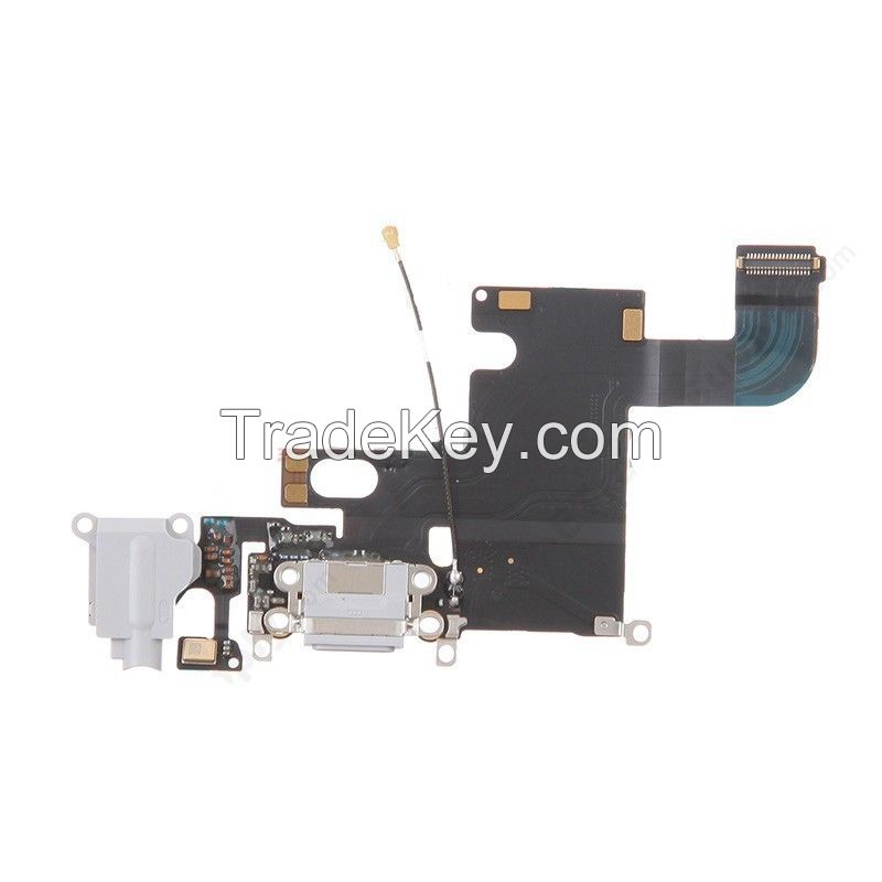 For Apple iPhone 6 Charging Port Flex Cable Ribbon Replacement - Dark Gray - IFIXPARTS.com