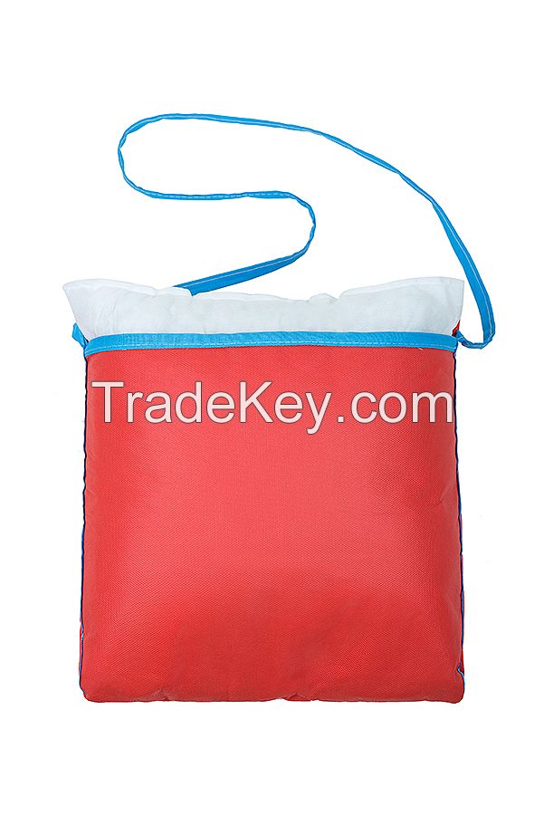 PORTABLE BEACH BAG TOWEL WITH PILLOW