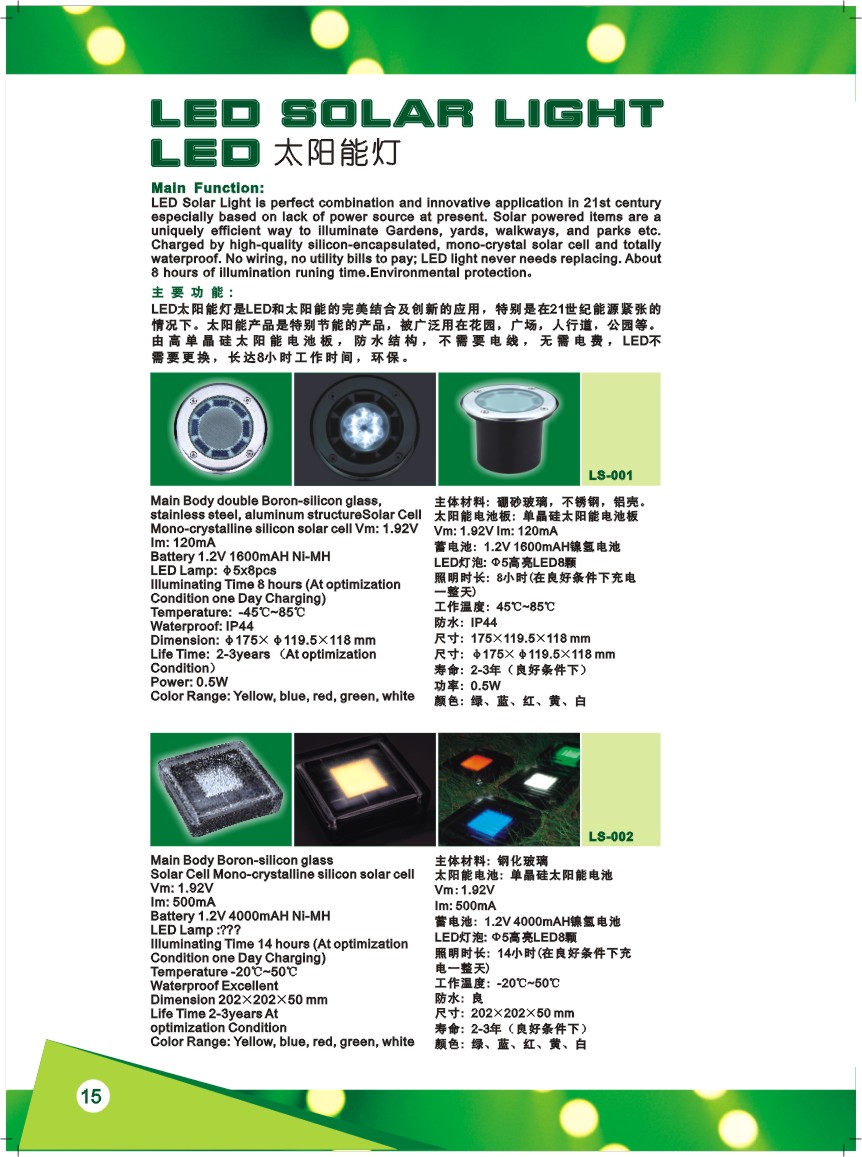 LED lighing