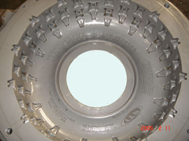 ATV tire mold