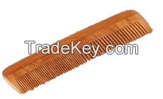 Wooden Comb (Neem - Dual Teeth) 7&quot;