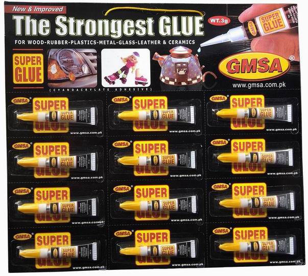 GMSA Super Glue (Black Card)