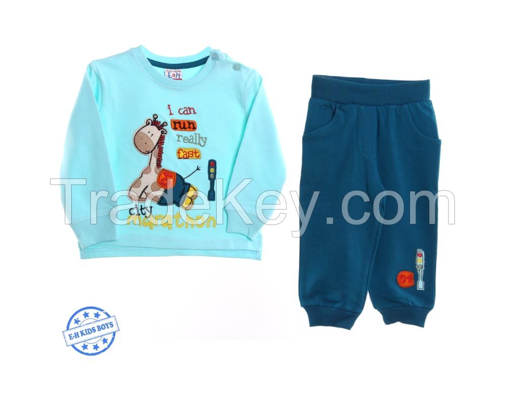 Breeze boy top and bottom sets