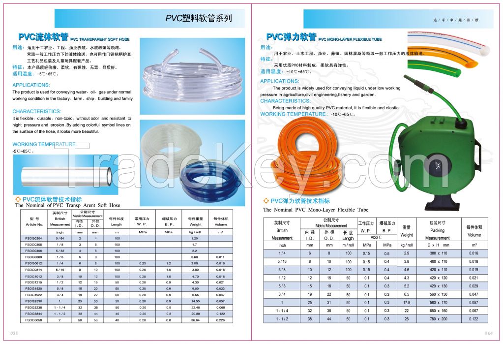 PVC  Hose , PVC tube,