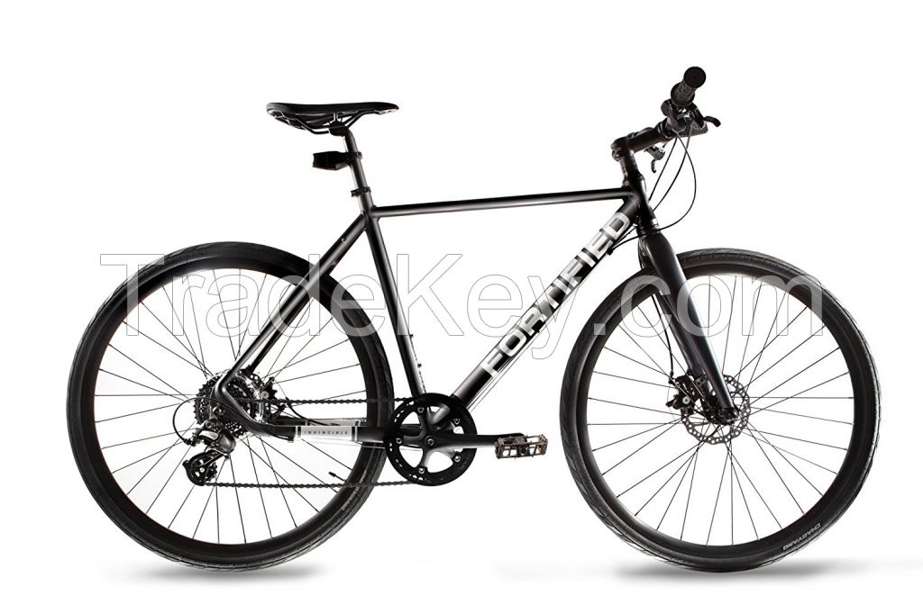 Fortified Theft-Resistant 8 Speed Disc-Brake City Commuter Bike