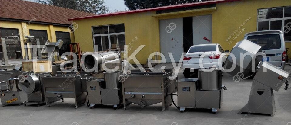 20kgs/h Semi-automatic Potato Chips Production Line