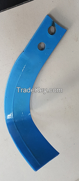 rotavator blade, rotary tiller blade, tractor part rotavator blade, maschio rotavator blade/tiller blade, cultivator blade