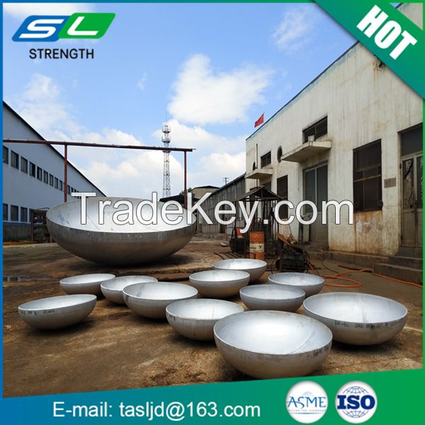 2000mm diameter various shape sa516gr70 material dished head for pressure