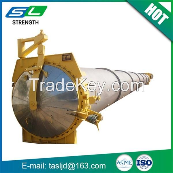 Industrial carbon steel manual control autoclave pressure vessel for sale