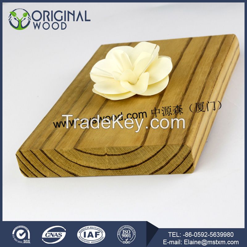 Eco-friendly thermowood decking wooden floor outdoor