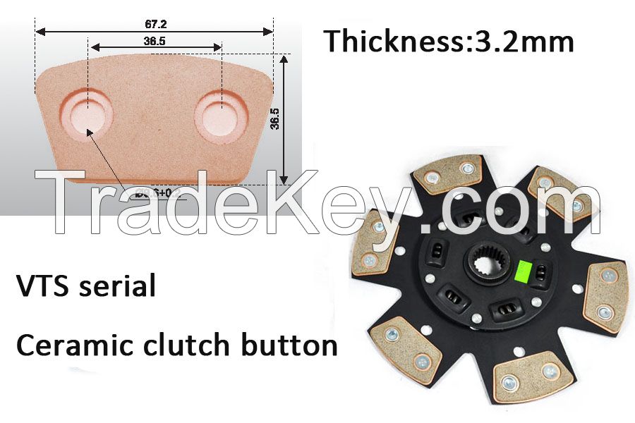 Racing clutch disc replace OEM quality ceramic clutch button VTS