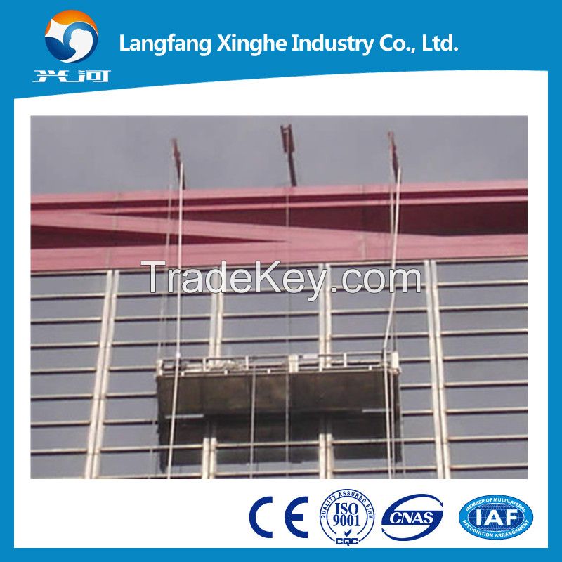 Aluminum zlp630 suspended platform 