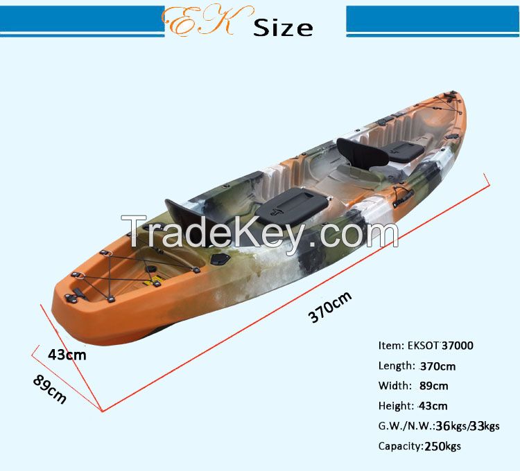 kayak fishing boat / quality kayak / UV resistant, high-grade polyethylene kayak