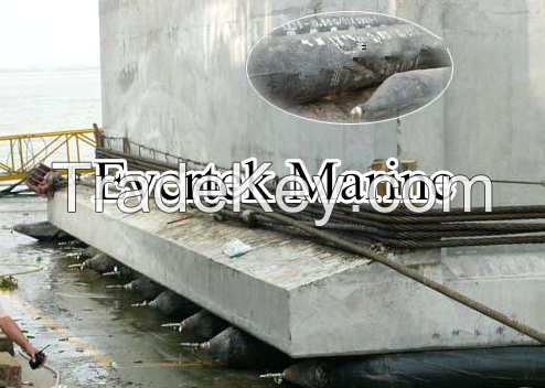 floating rubber salvage boat marine pontoon