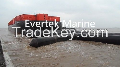 evertek ship launching landing rubber marine airbag