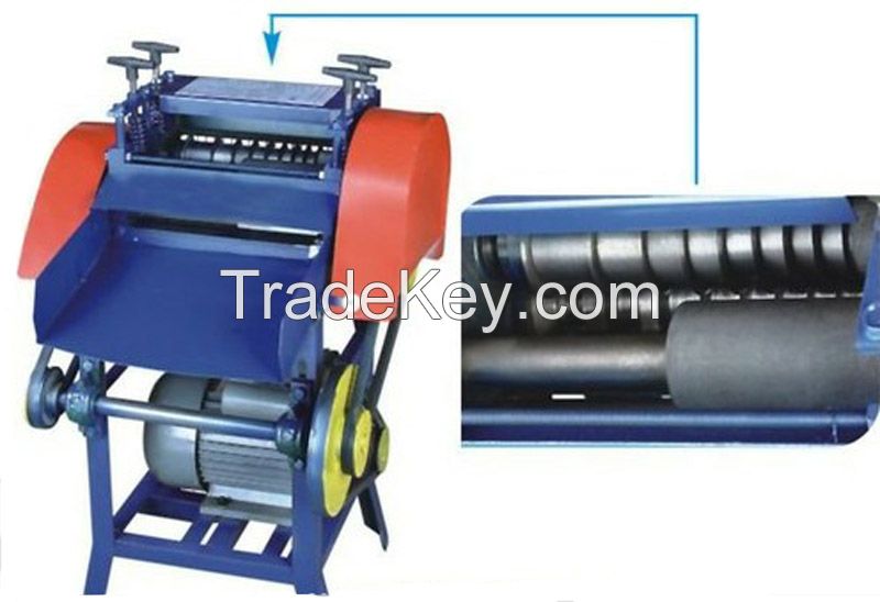 electric wire/cable peeling/stripper recycling machine