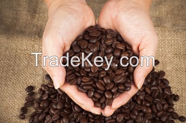 ROASTED ROBUSTA AND ARABICA COFFEE BEANS