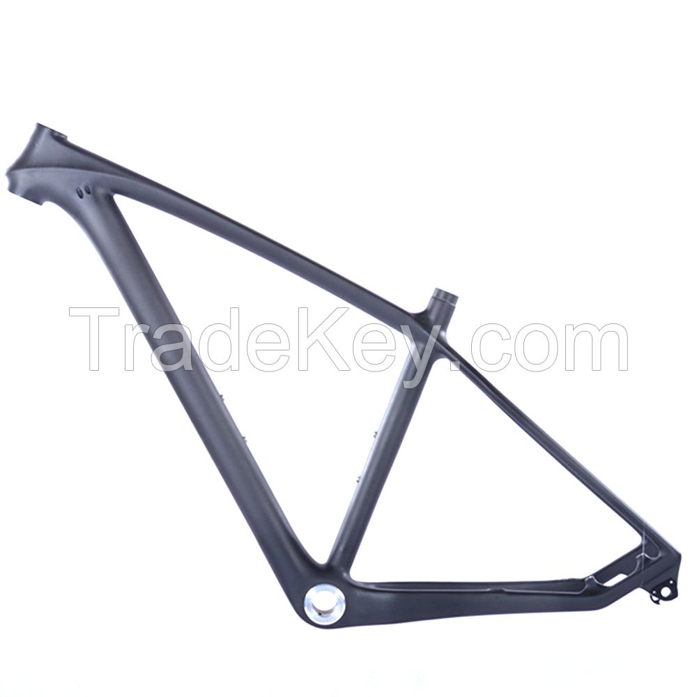 T800 carbon mtb frame 29er 15.5''/17.5''/19'' mountain bicycle framesets 142*12 thru axle mtb carbon frame 29er 135*9 compatible