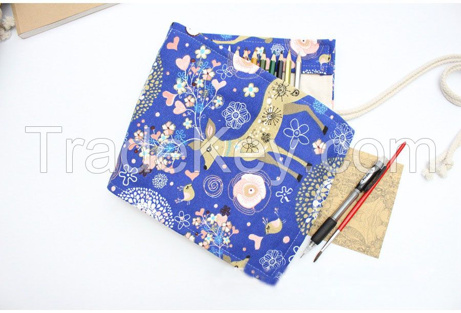 fabric cute pen case