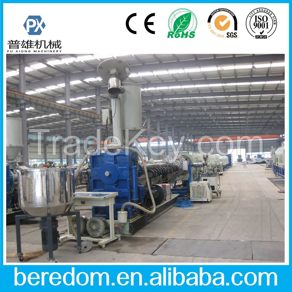 16mm-630mm PE pipe making machine