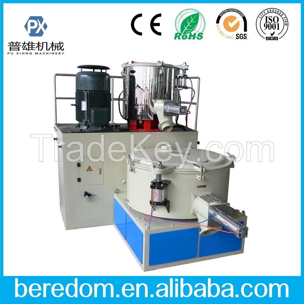 PVC mixing unit