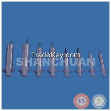 Disposable 2-part syringe in good quality with low price