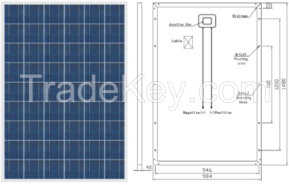 royalstar P 48 polycrystalline silicon photovoltaic solar energy generation system