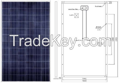 royalstar P 48 polycrystalline silicon photovoltaic solar energy generation system