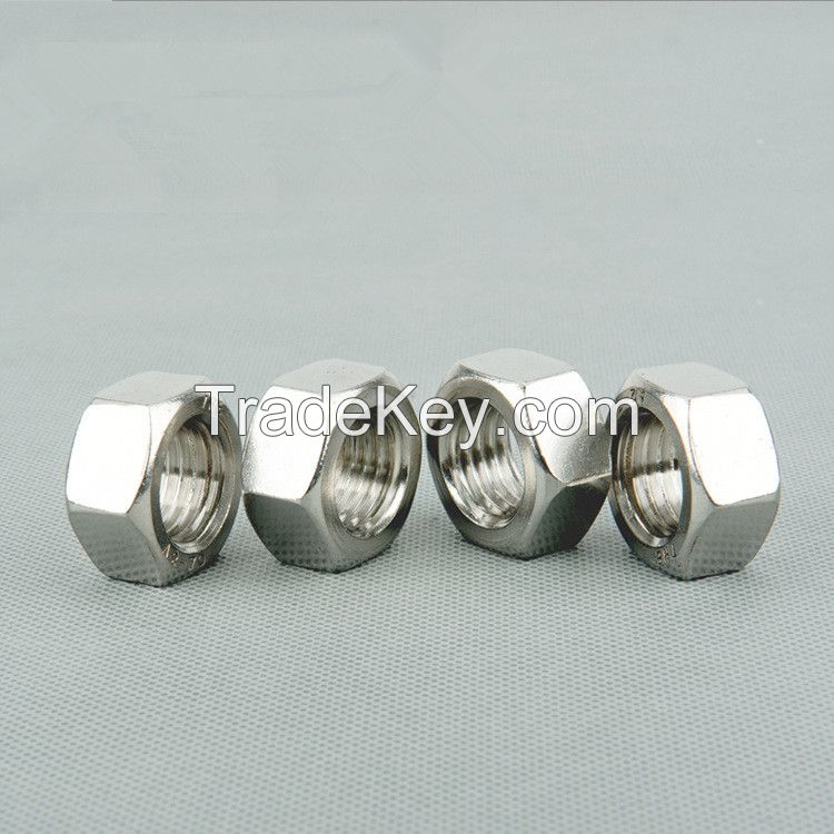 Autumn industry 304 stainless steel hexagonal nut grade A stainless st