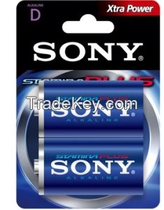 Sony alkaline battery