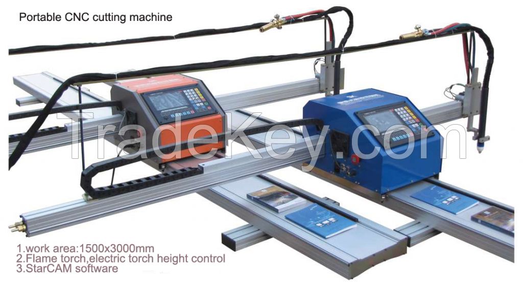 portable cnc plasma cutting machine with FastCAM software