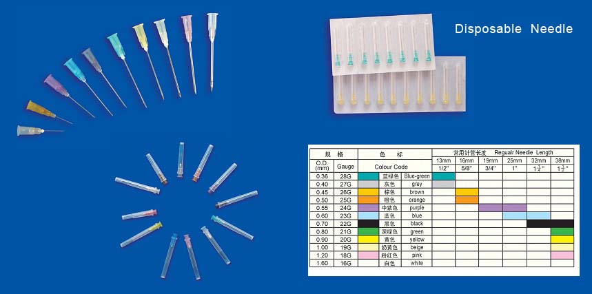 Disposable Hypodermic Needle