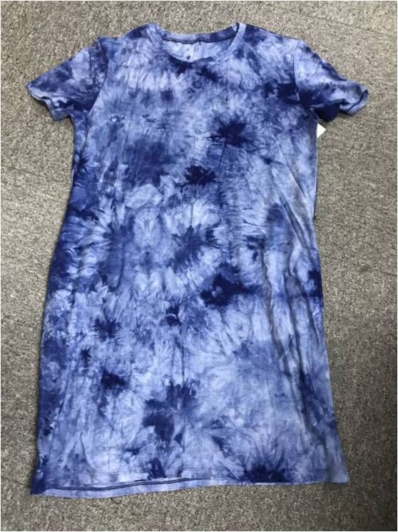 Ladies Tie-Dyed Long T-shirt