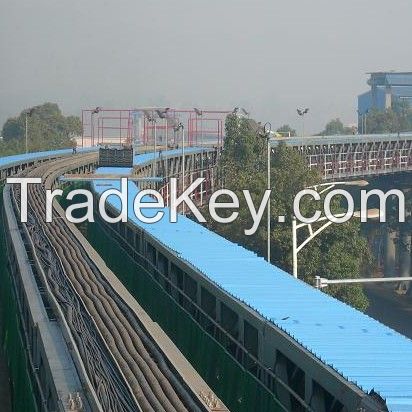 Belt conveyor system, spares