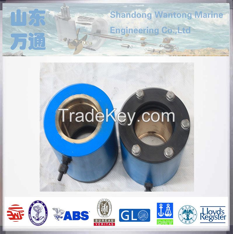 Naval Gliding Watertight Lower Rudder Carrier for marine propeller