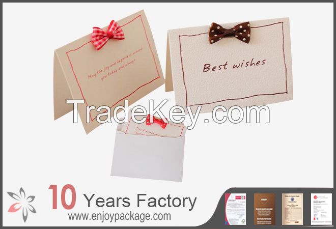 Customized Paper Greeting Card  Printing